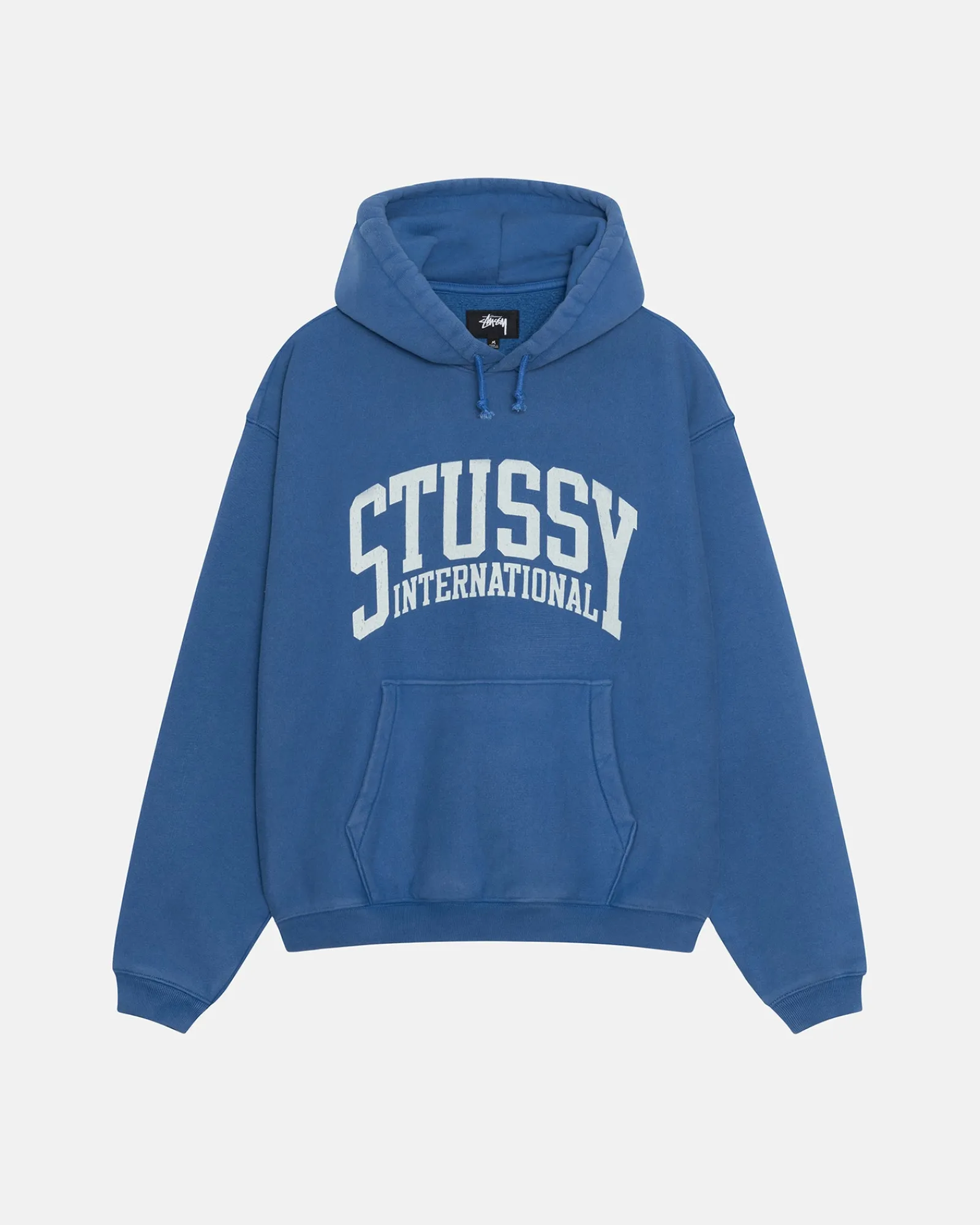 Hoodies>Stüssy RELAXED HOODIE INTERNATIONAL Blue