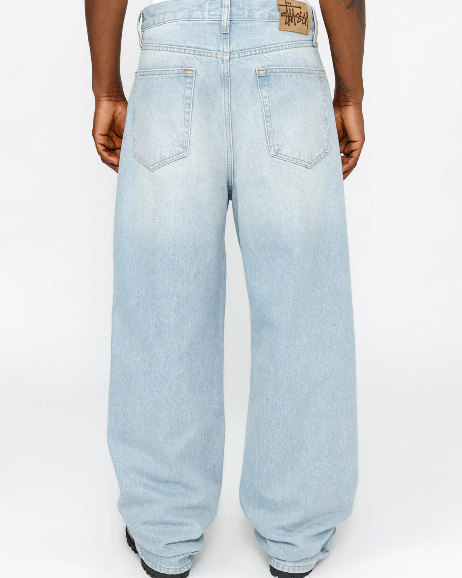 Pants|Denim>Stüssy RELAXED JEAN DENIM Light Wash