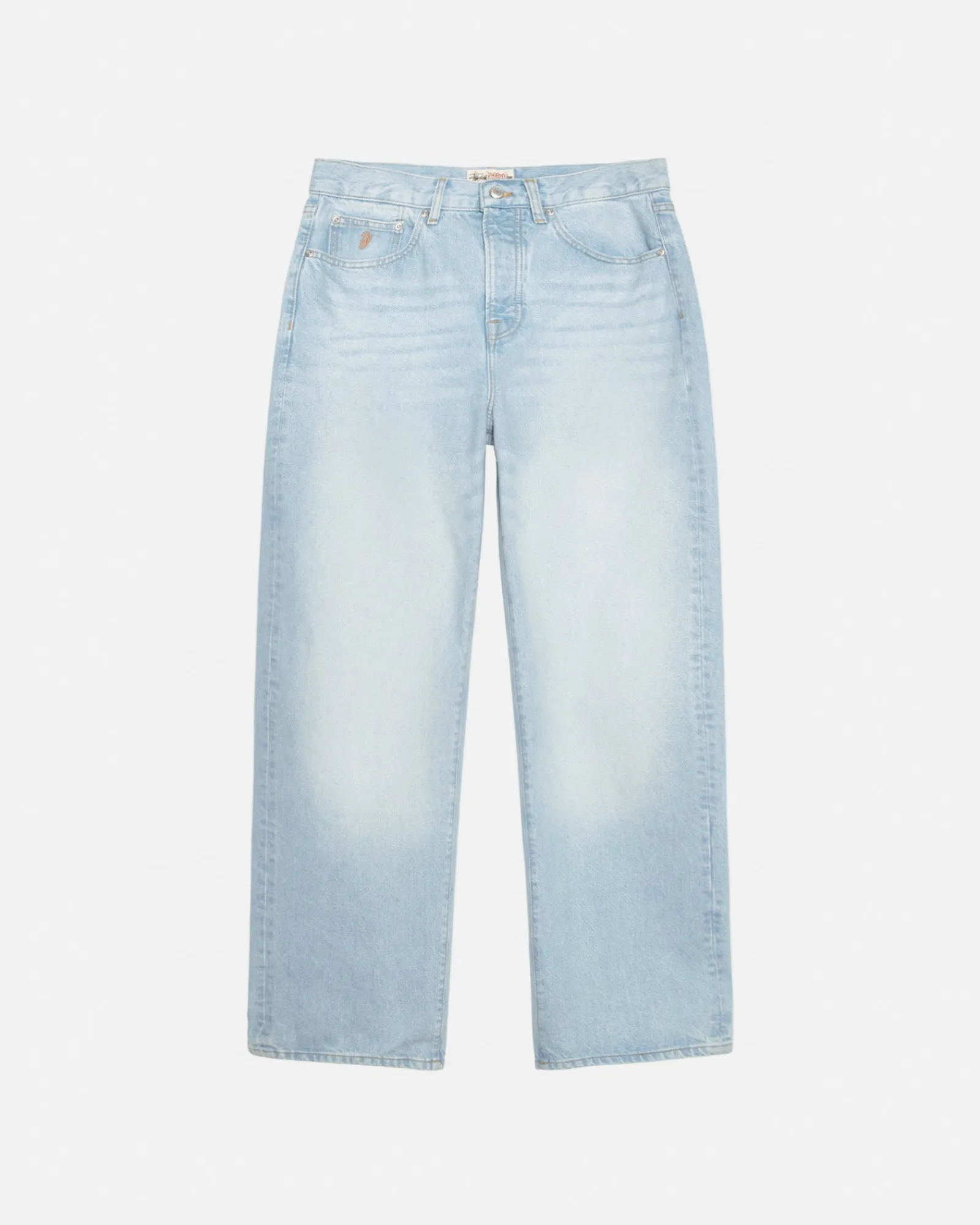 Pants|Denim>Stüssy RELAXED JEAN DENIM Light Wash