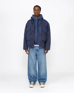 Pants|Denim>Stüssy RELAXED JEAN DENIM Medium Blue