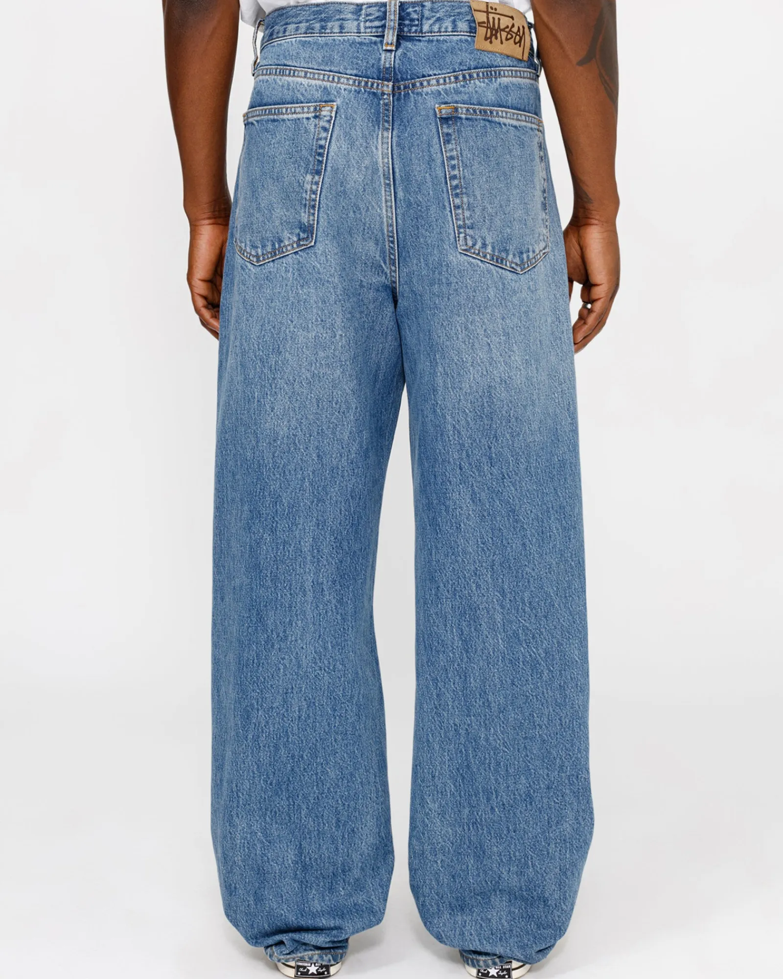 Pants|Denim>Stüssy RELAXED JEAN DENIM Medium Blue