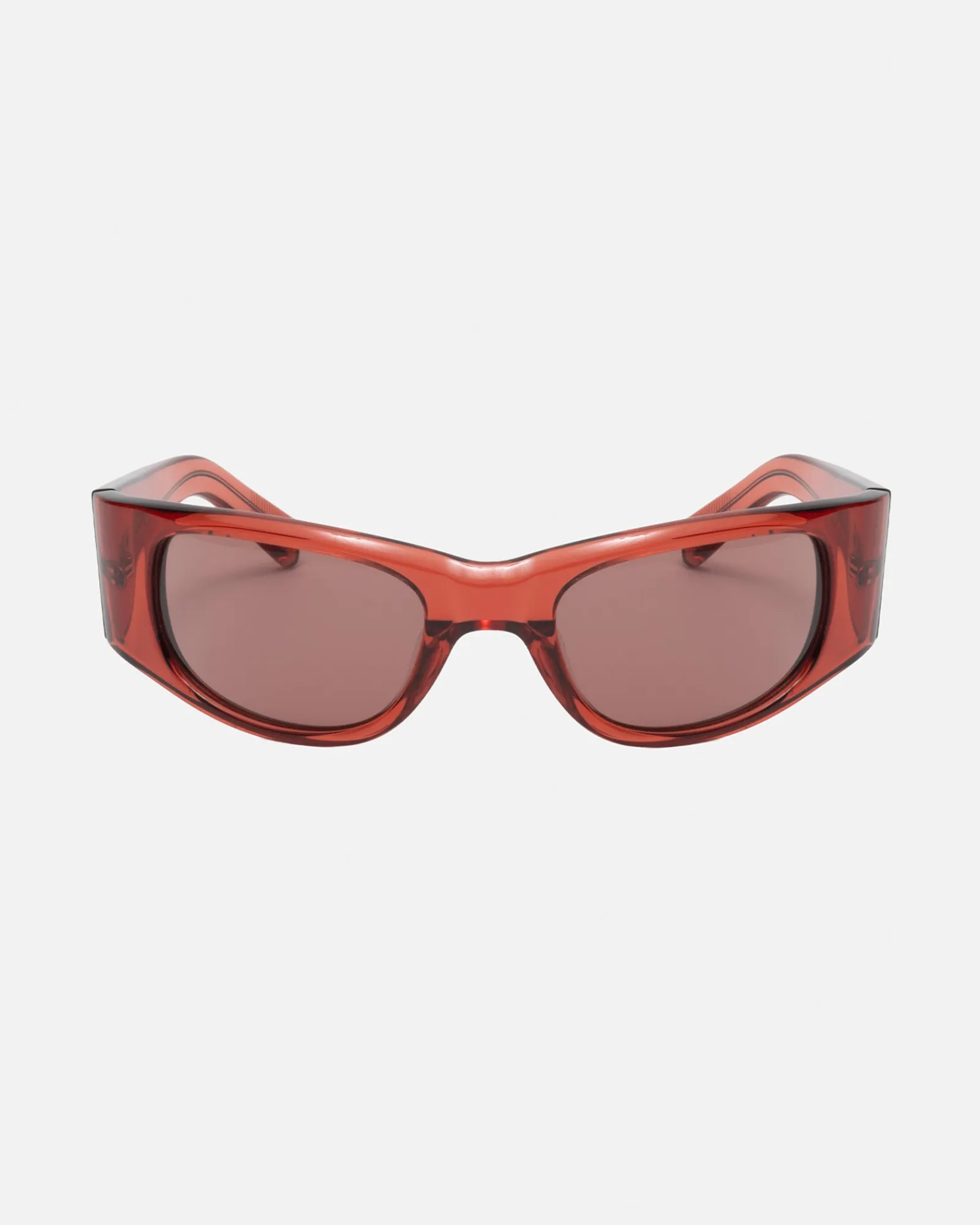 Accessories|Eyegear>Stüssy RENE SUNGLASSES Amber / Amber Lens