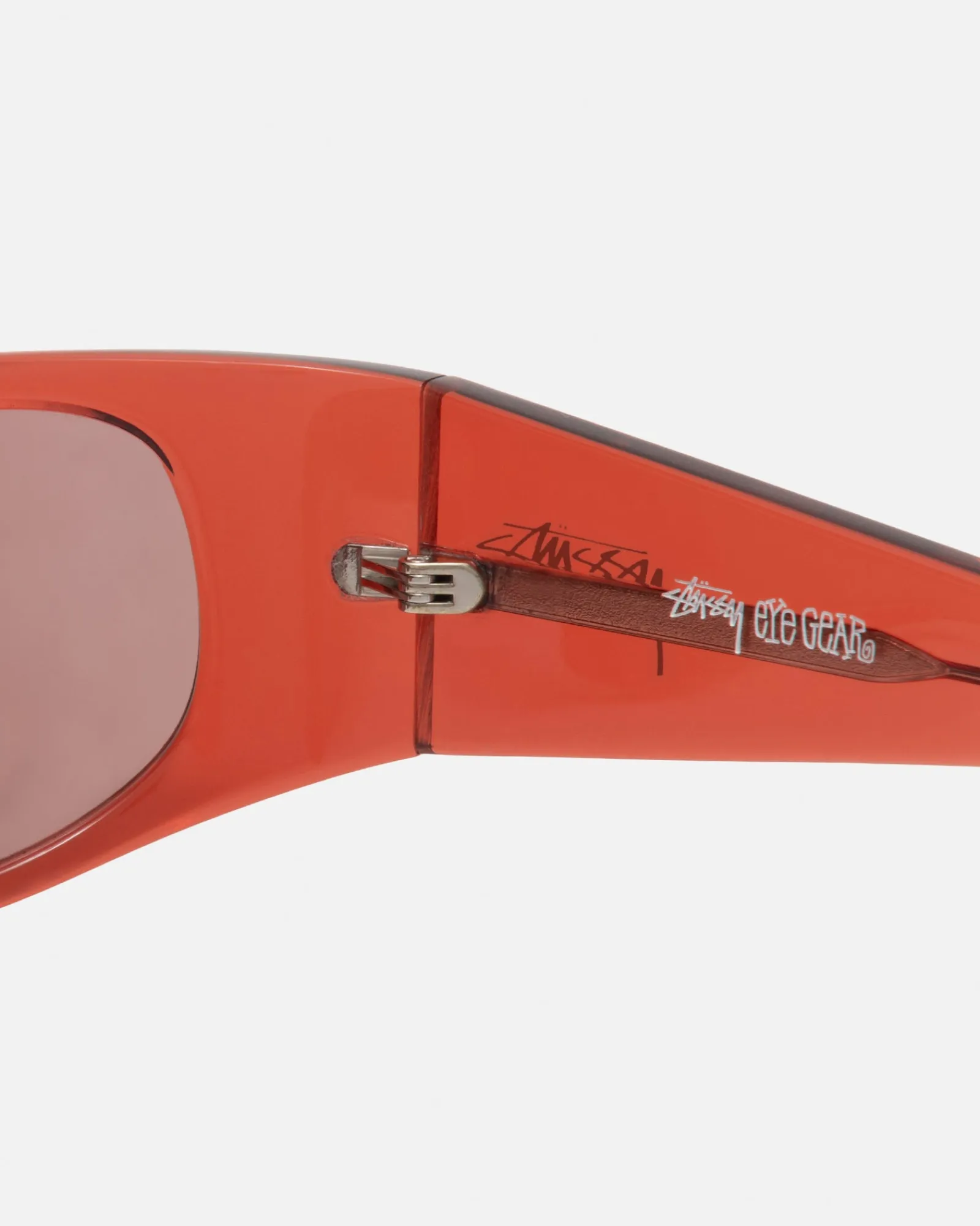 Accessories|Eyegear>Stüssy RENE SUNGLASSES Amber / Amber Lens