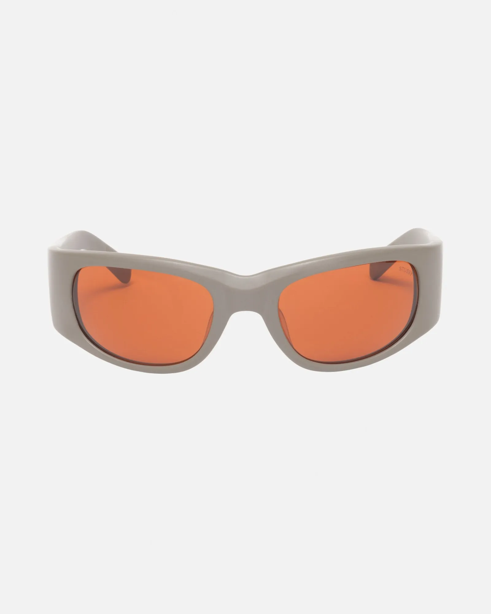 Accessories|Eyegear>Stüssy RENE SUNGLASSES Matte Coyote/Dark Amber Lens