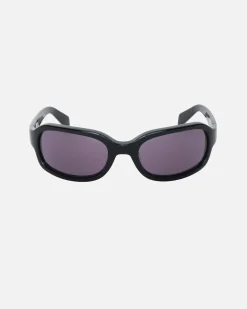 Accessories|Eyegear>Stüssy ROME SUNGLASSES Black / Lavender Lens