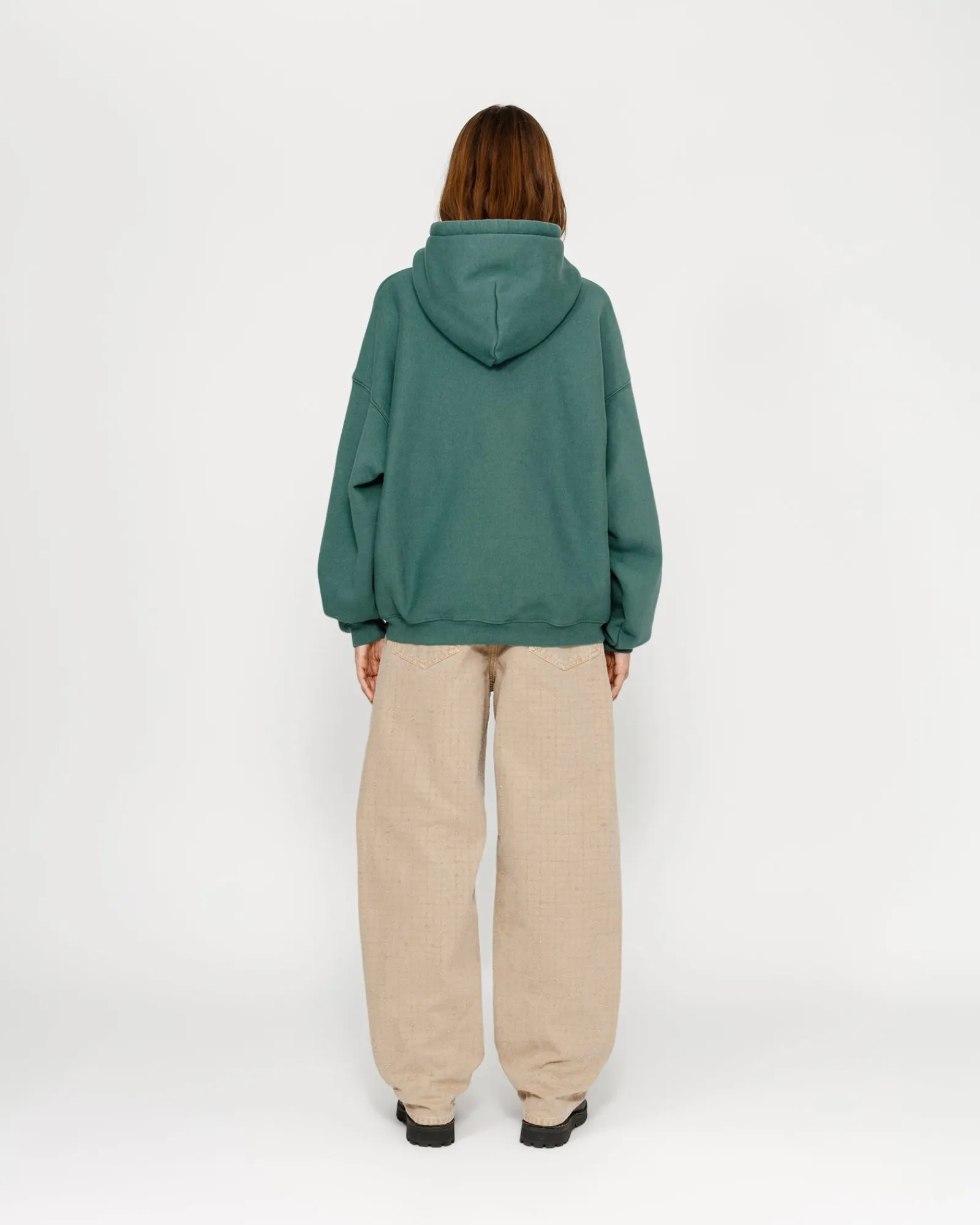 Hoodies>Stüssy SATIN PATCH HOODIE Green