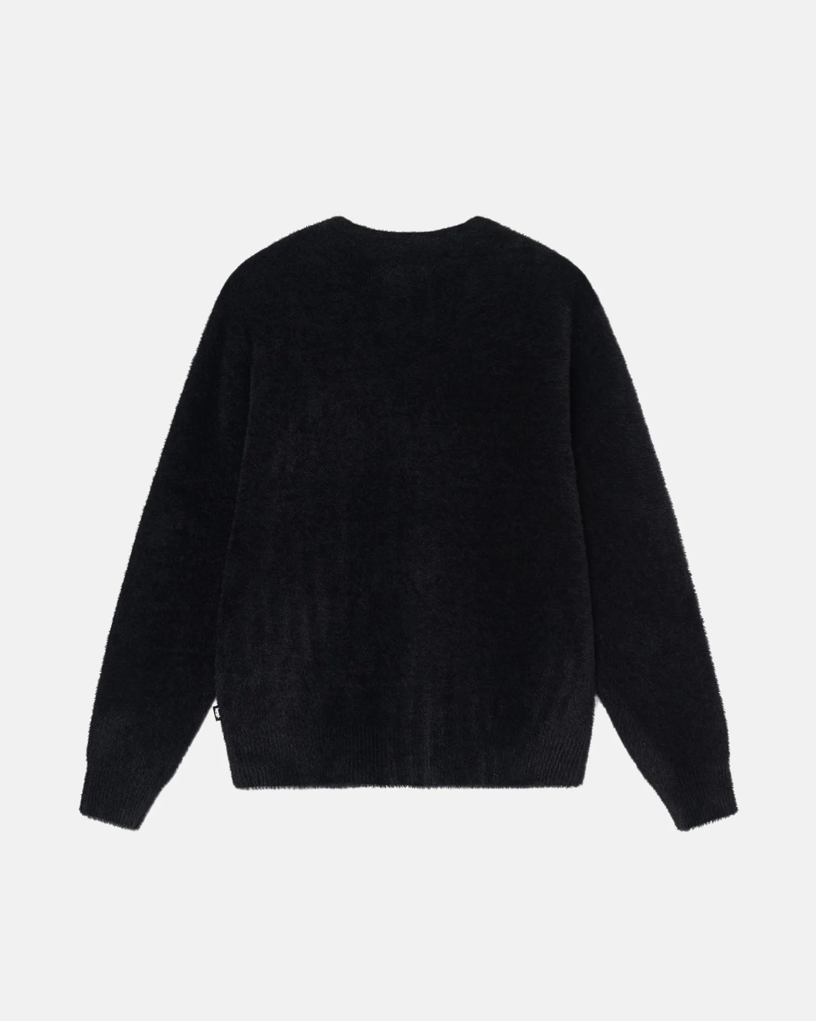 Knits>Stüssy SHAGGY CARDIGAN Black