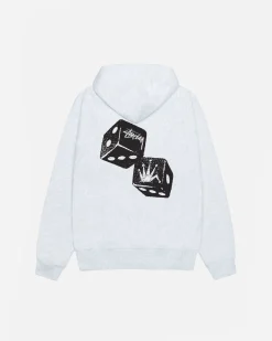 Hoodies>Stüssy SHAKERS HOODIE Ash Heather