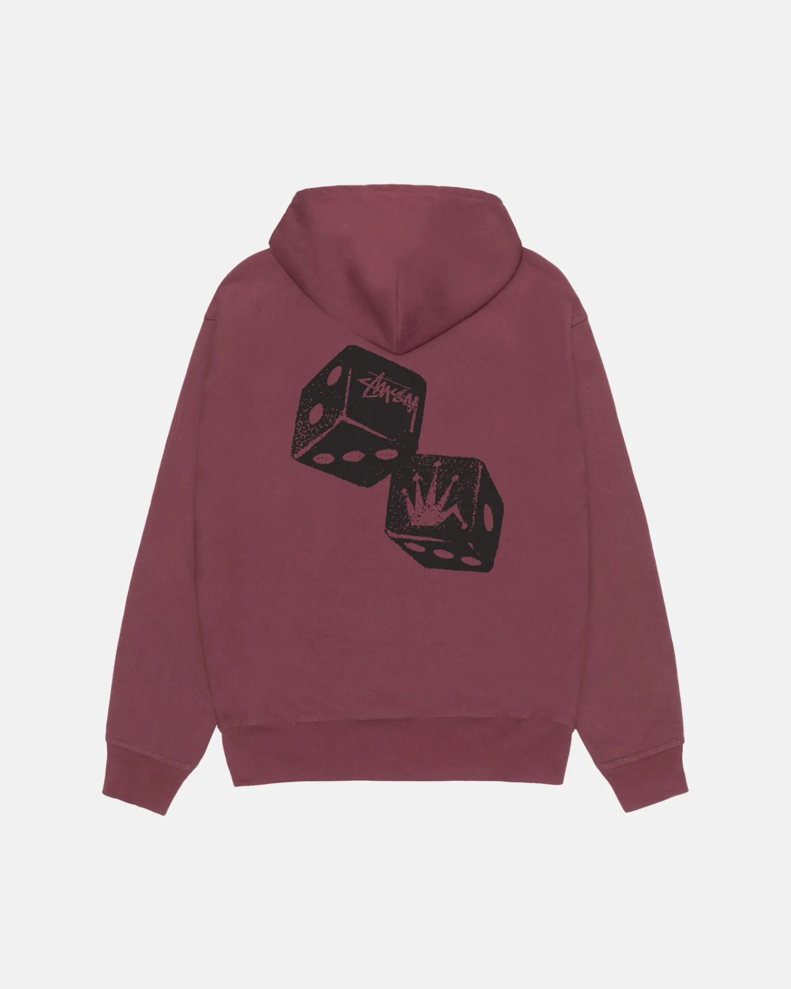 Hoodies>Stüssy SHAKERS HOODIE Oxblood