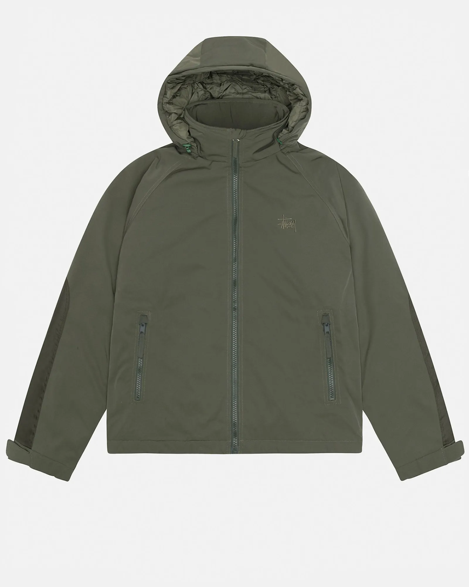 Outerwear>Stüssy SHORT MILITARY PARKA Pine