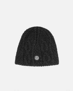 Headwear>Stüssy SKULLCAP CABLE KNIT Black