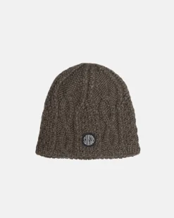 Headwear>Stüssy SKULLCAP CABLE KNIT Brown