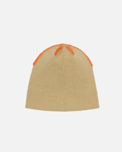 Headwear>Stüssy SKULLCAP EXPOSED STITCH Khaki