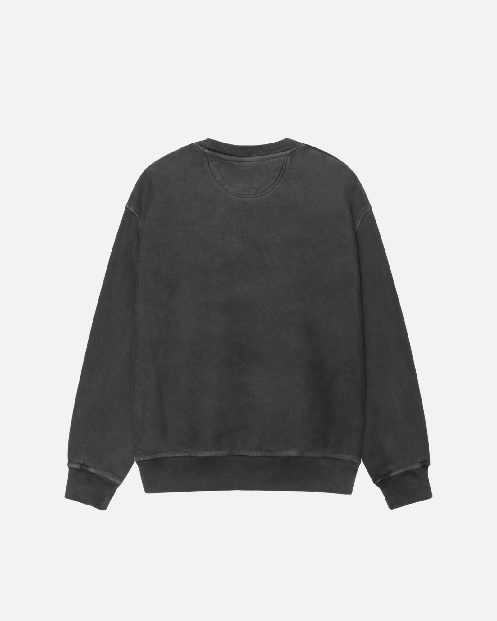 Crews>Stüssy SMOOTH STOCK CREW PIGMENT DYED Black/Black