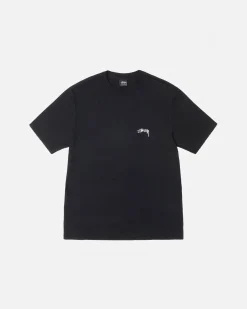 Tees>Stüssy SMOOTH STOCK TEE PIGMENT DYED Black