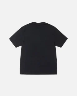 Tees>Stüssy SMOOTH STOCK TEE PIGMENT DYED Black