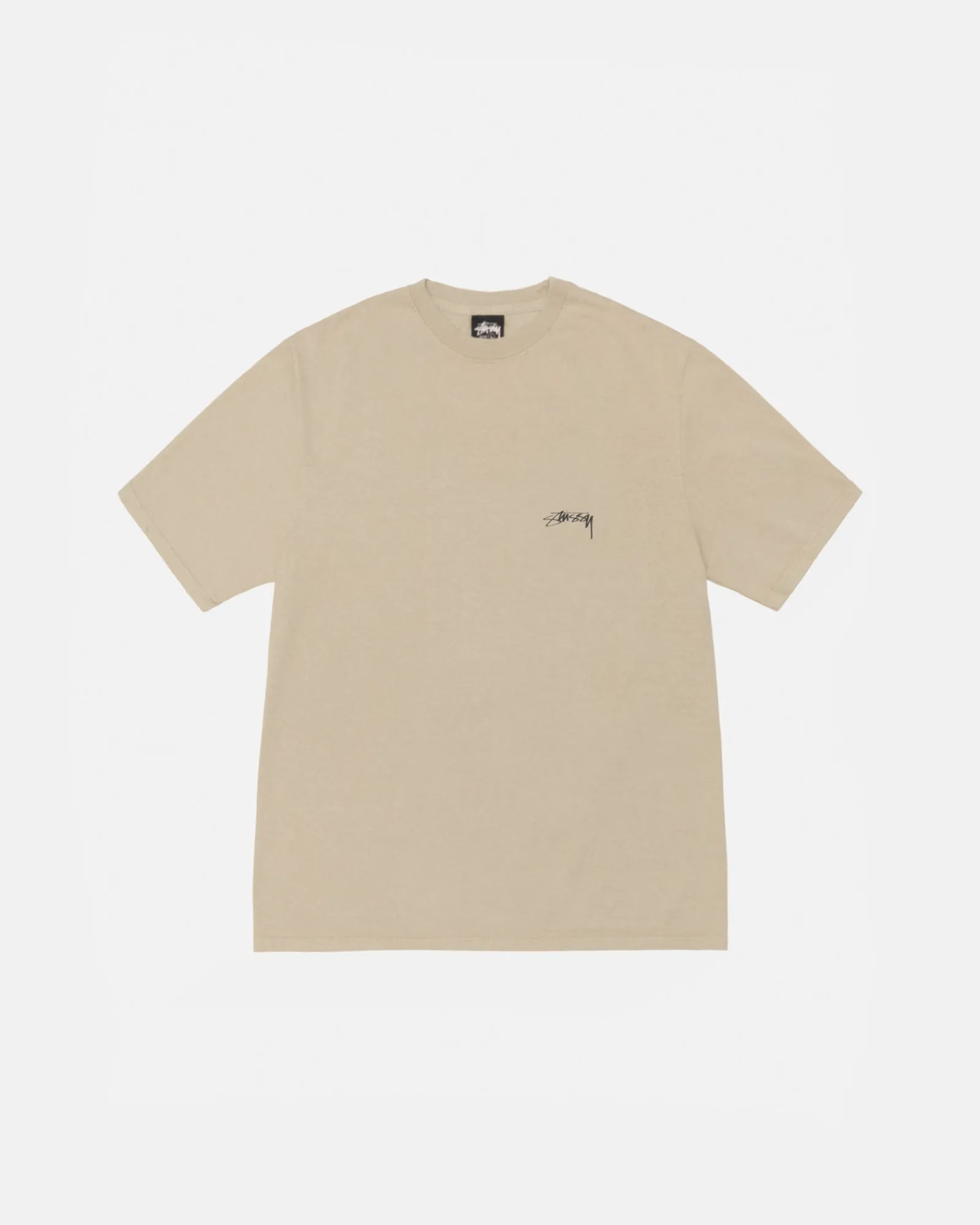 Tees>Stüssy SMOOTH STOCK TEE PIGMENT DYED Khaki