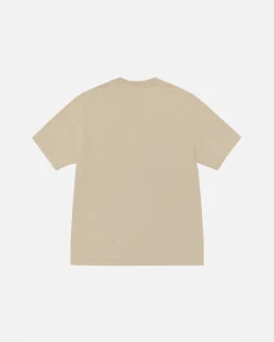Tees>Stüssy SMOOTH STOCK TEE PIGMENT DYED Khaki