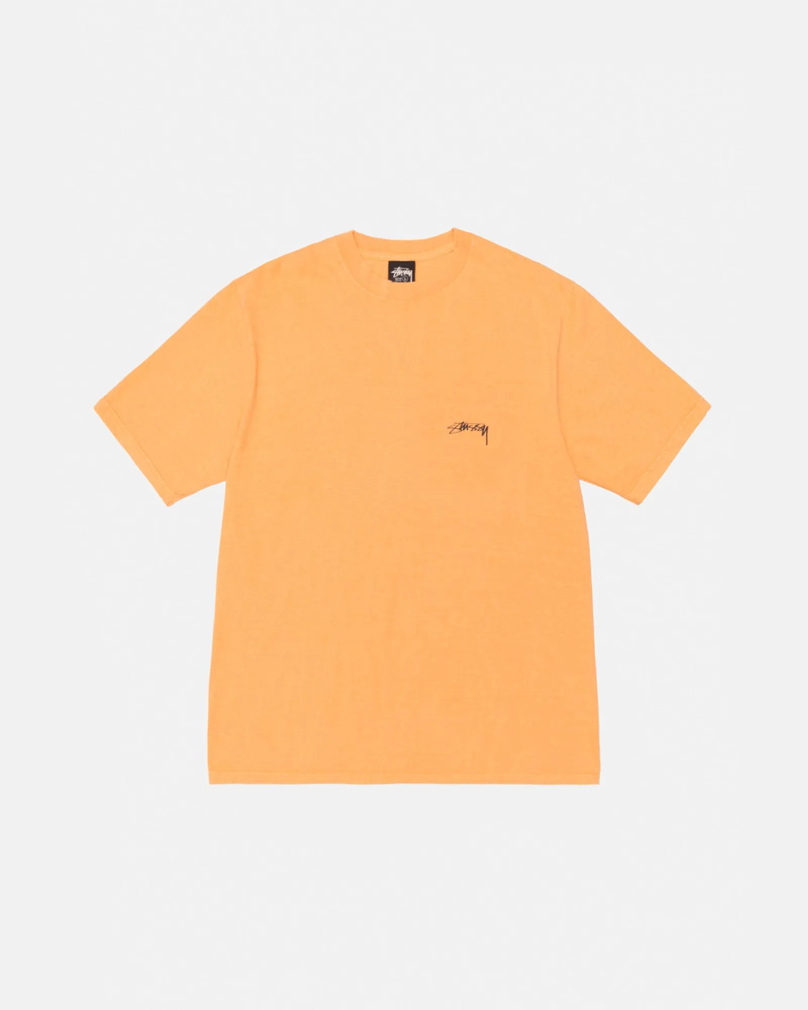 Tees>Stüssy SMOOTH STOCK TEE PIGMENT DYED Orange