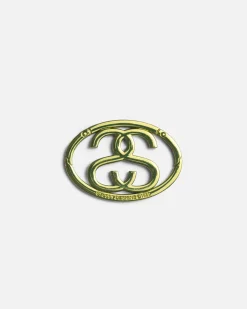 Accessories>Stüssy SS LINK CARABINER Anodized Lime
