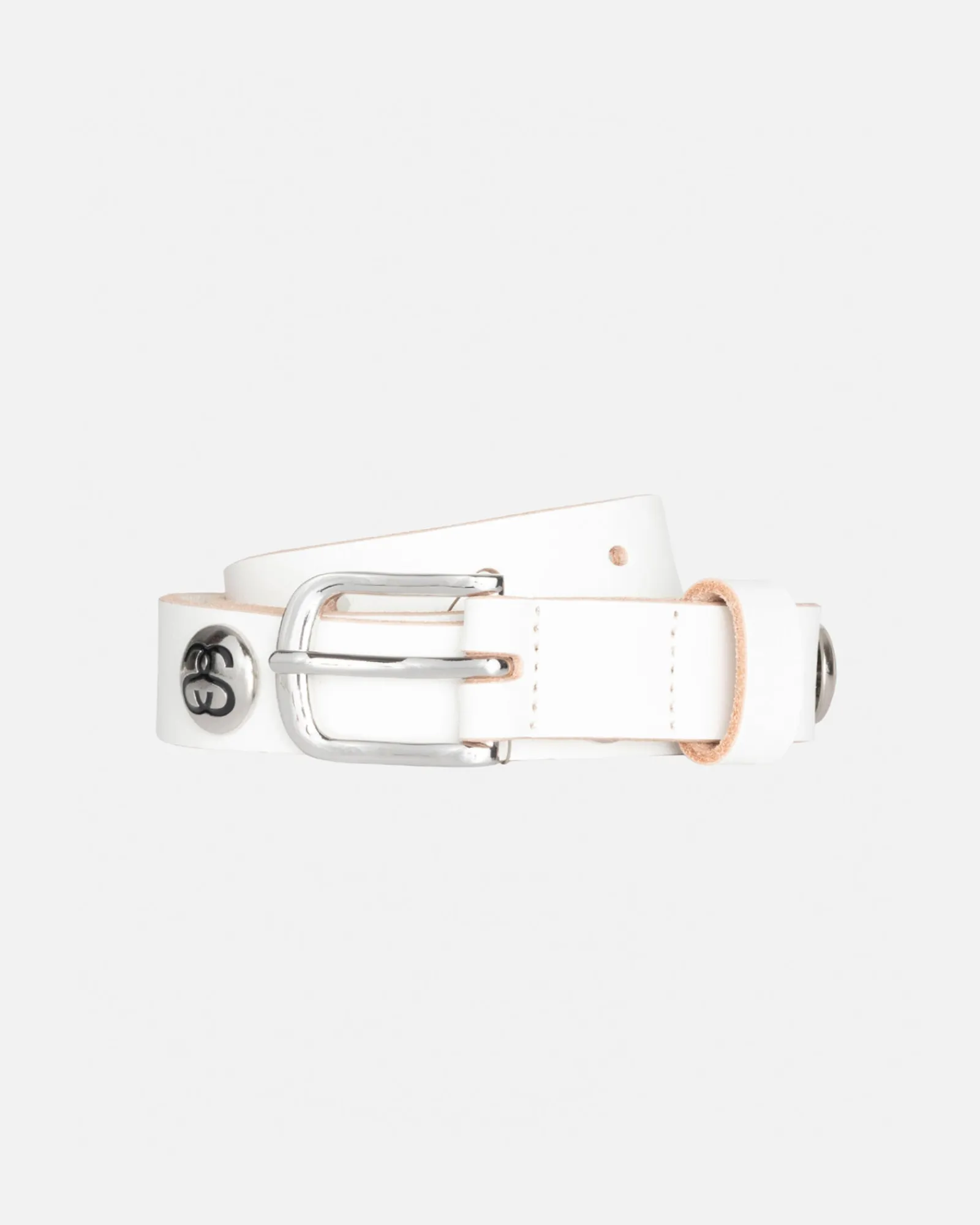 Accessories>Stüssy SS-LINK STUDDED BELT Bone