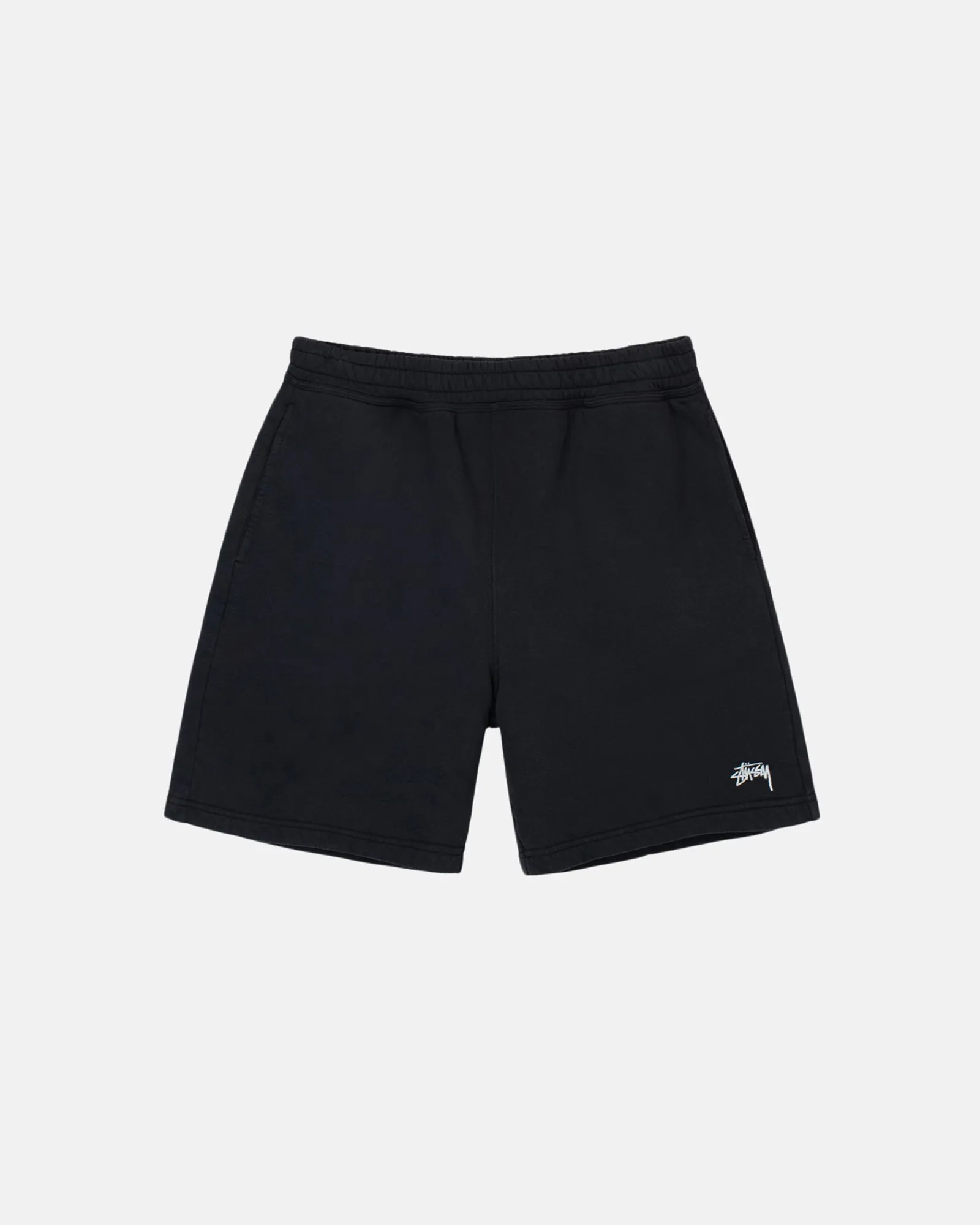 Shorts>Stüssy STOCK LOGO SWEATSHORT Black