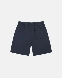 Shorts>Stüssy STOCK LOGO SWEATSHORT Navy