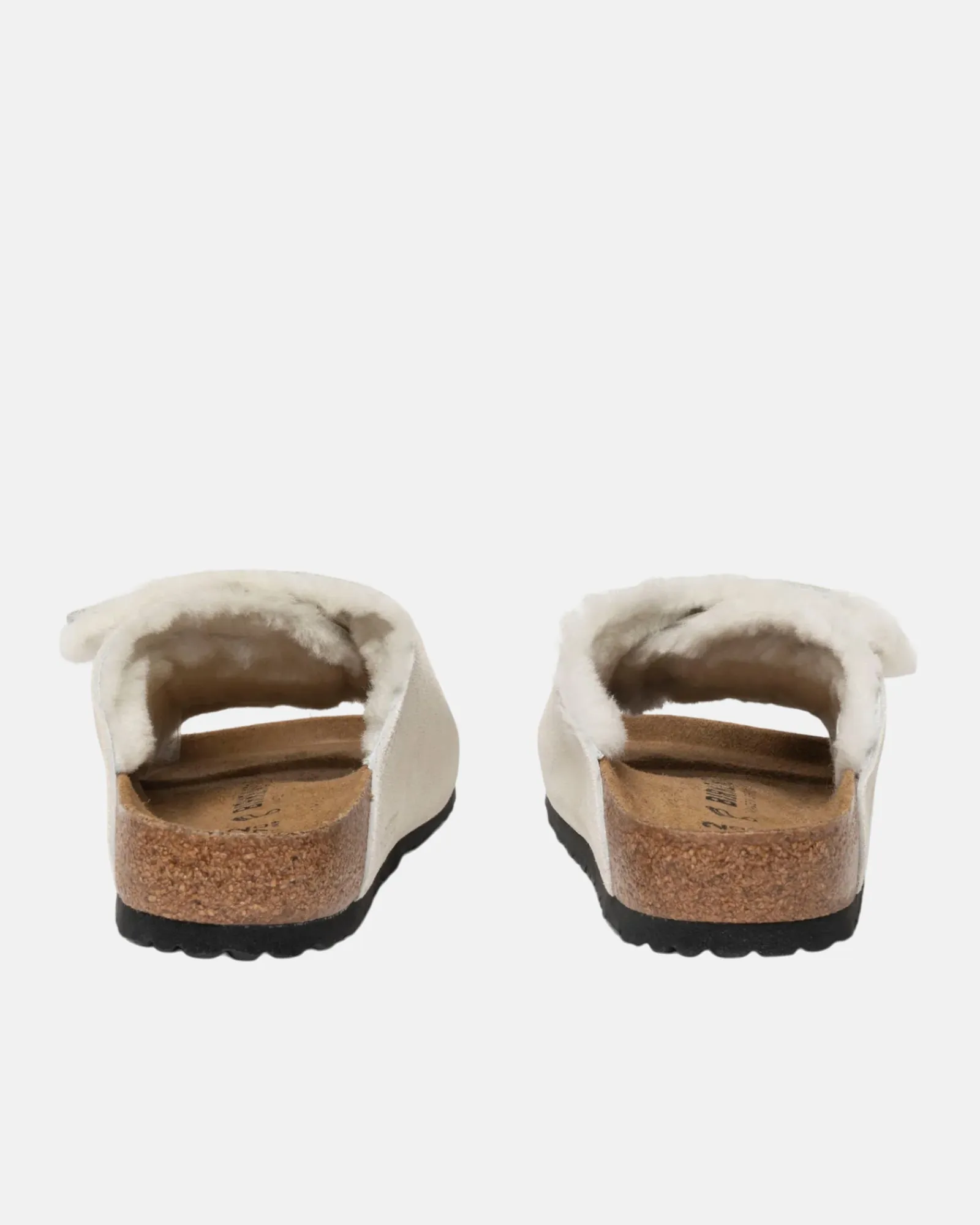 Accessories>Stüssy STÜSSY & BIRKENSTOCK SOLANA SHEARLING SLIDE Bone