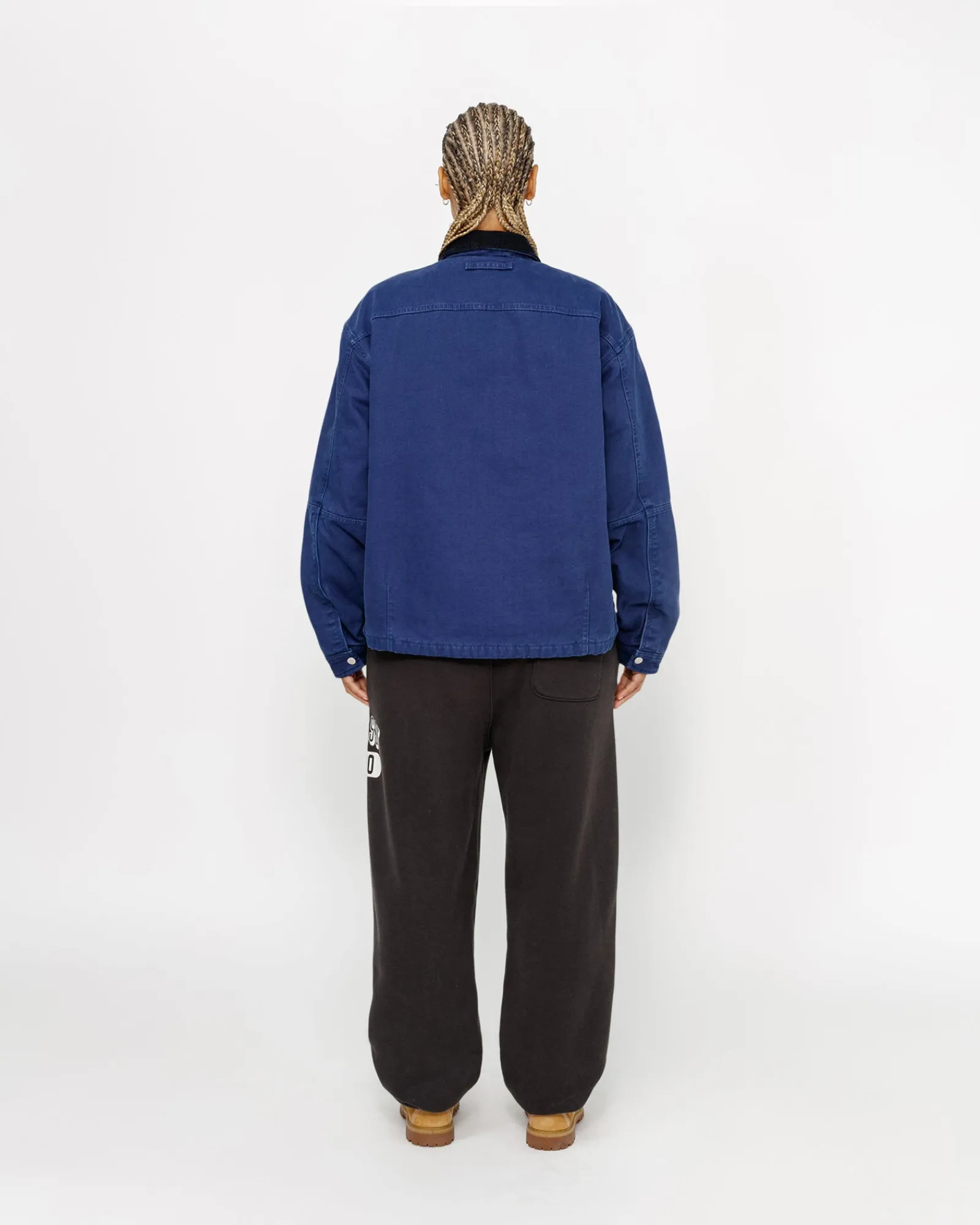 Pants>Stüssy STÜSSY 80 FLEECE PANT Washed Black