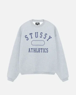 Crews>Stüssy STÜSSY ATHLETICS CREW Grey Heather