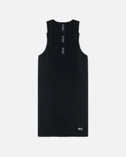 Accessories>Stüssy STÜSSY TANK UNDERSHIRTS 3 PACK Black