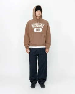 Hoodies>Stüssy STUSSY 80 RELAXED HOODIE Brown