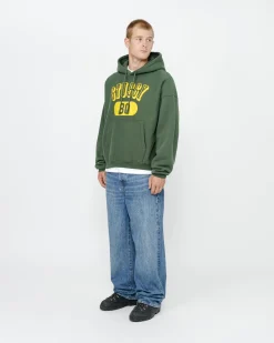 Hoodies>Stüssy STUSSY 80 RELAXED HOODIE Pine