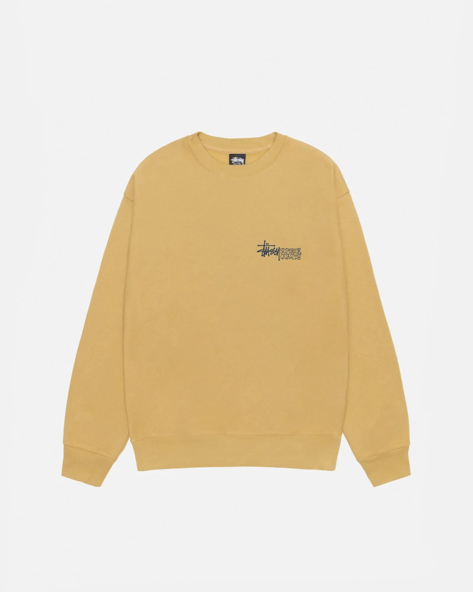 Crews>Stüssy SUPERIOR QUALITY CREW Curry