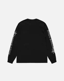 Tees>Stüssy SUPERIOR QUALITY LS TEE PIGMENT DYED Black
