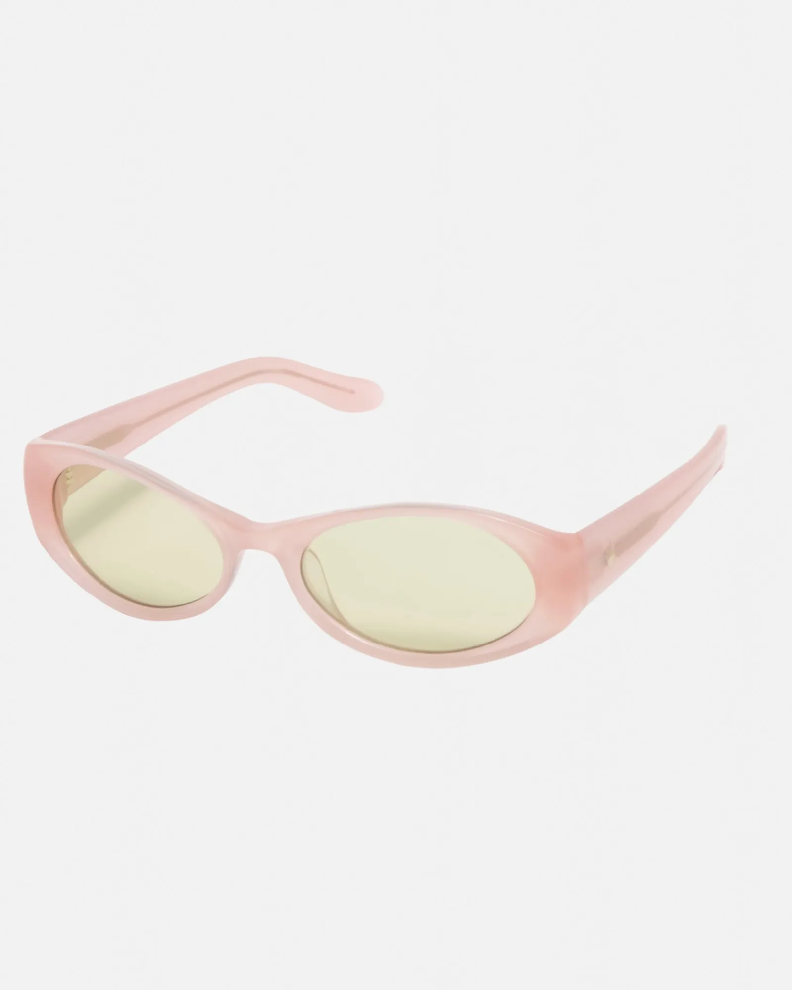 Accessories|Eyegear>Stüssy TRACY SUNGLASSES Light Peach / Yellow