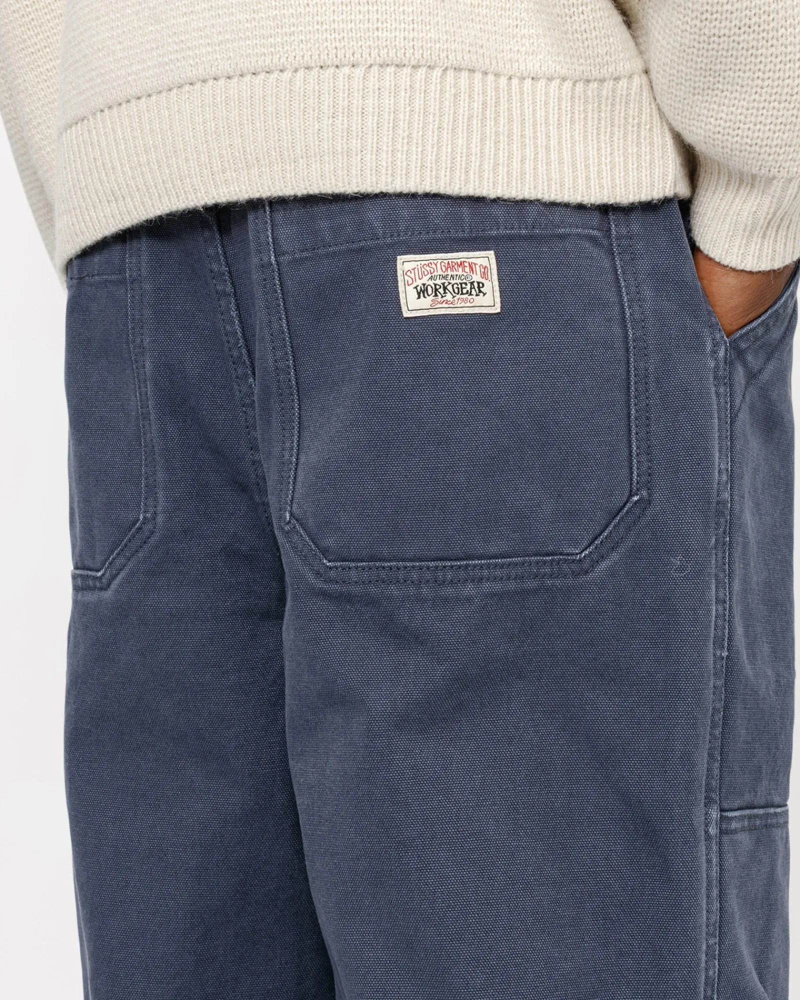 Pants>Stüssy TREKKING PANT Washed Navy