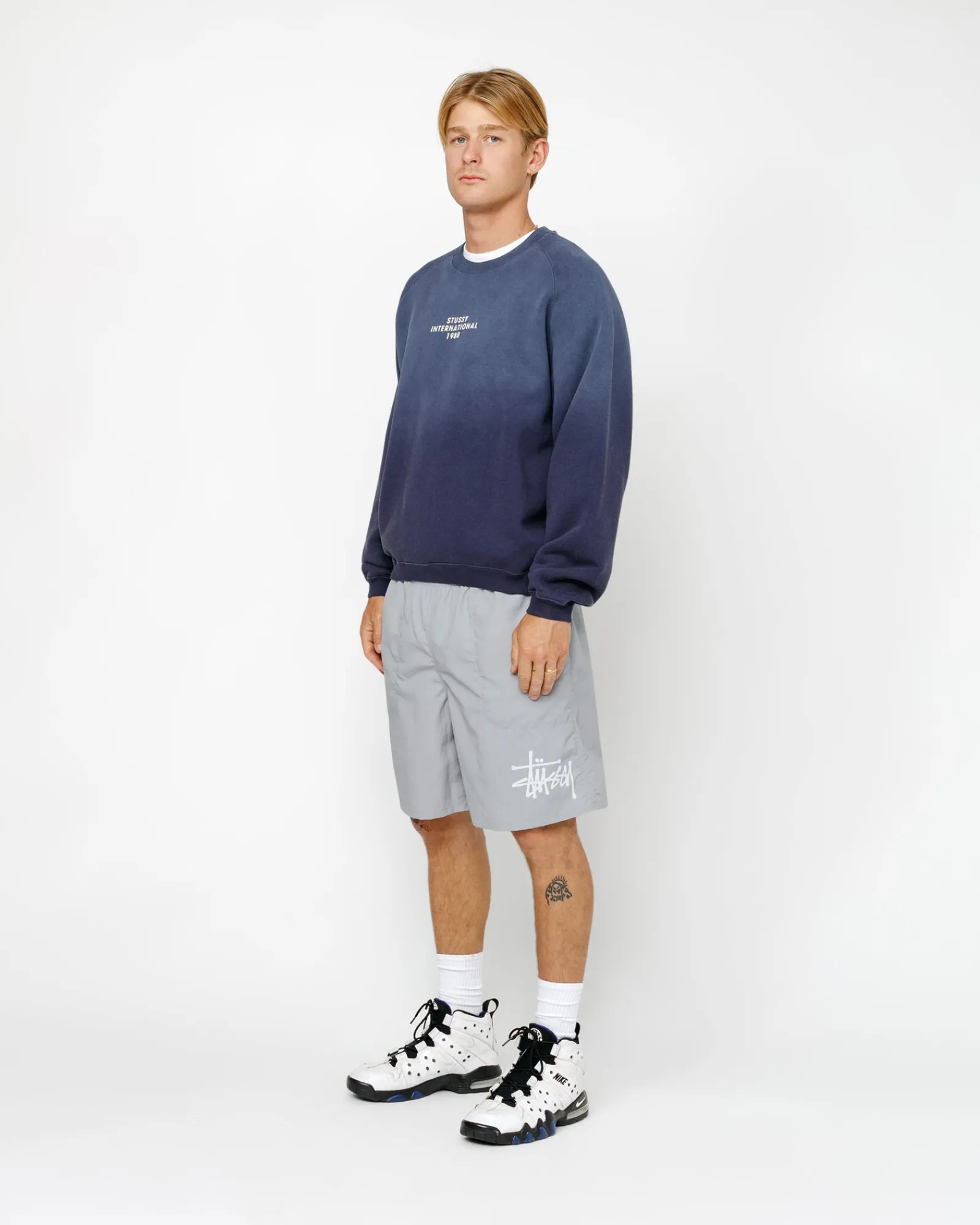 Shorts>Stüssy WATER SHORT BIG BASIC Concrete