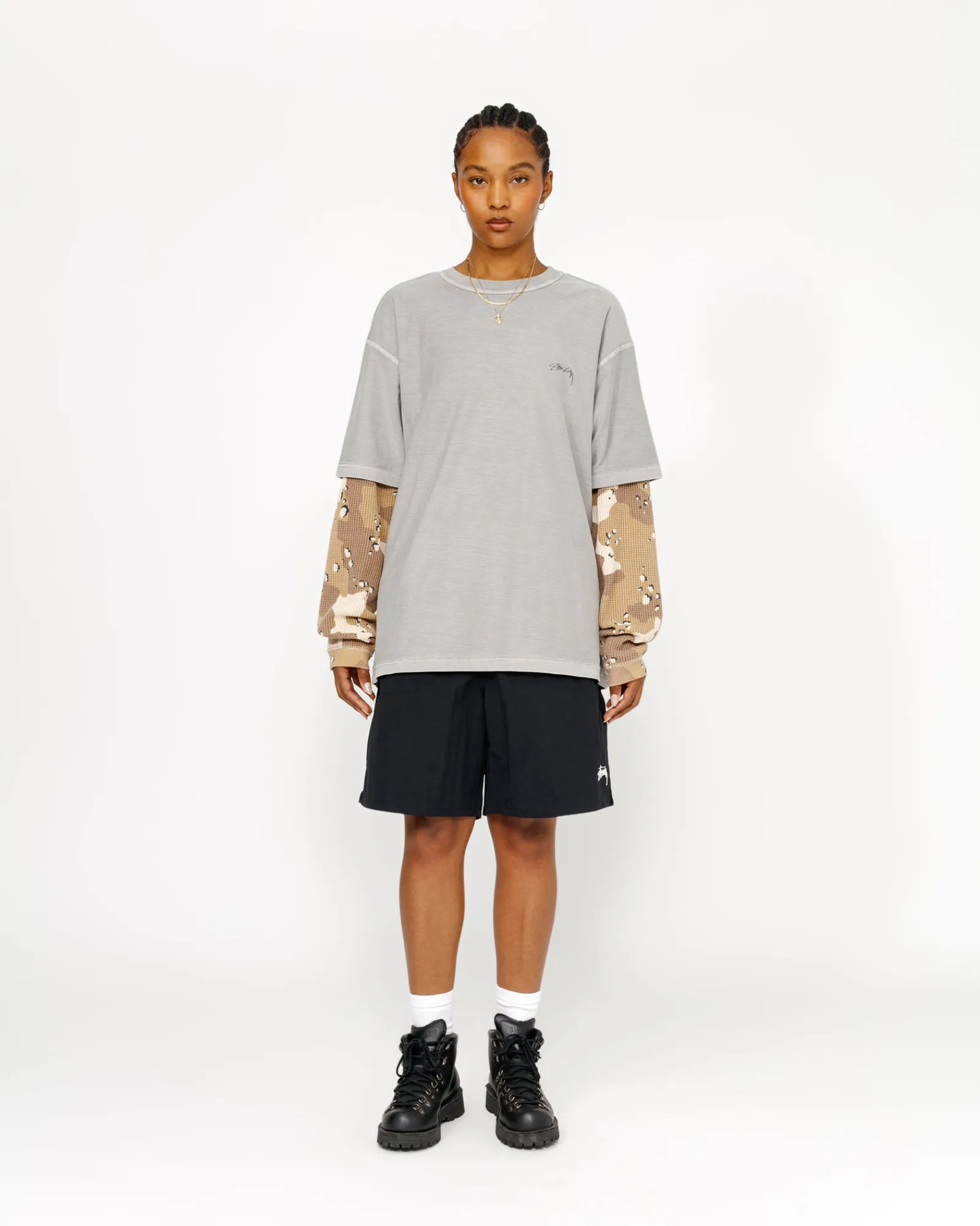 Shorts>Stüssy WATER SHORT STOCK Black