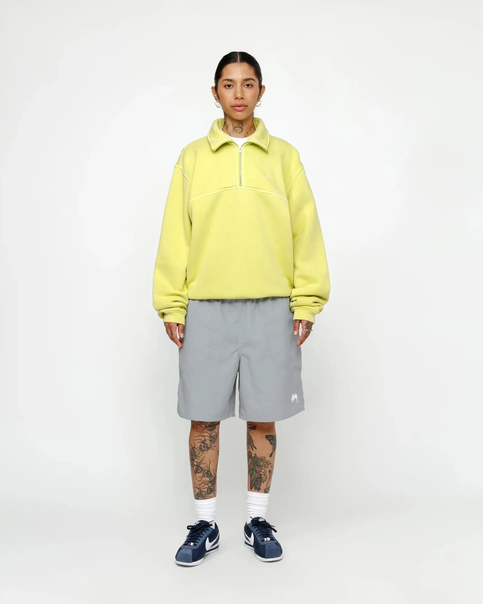 Shorts>Stüssy WATER SHORT STOCK Concrete