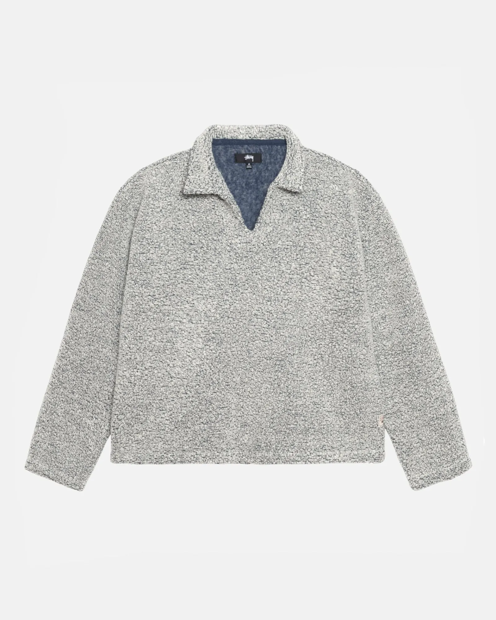 Knits>Stüssy WOOL BLEND SHERPA PULLOVER Cloud