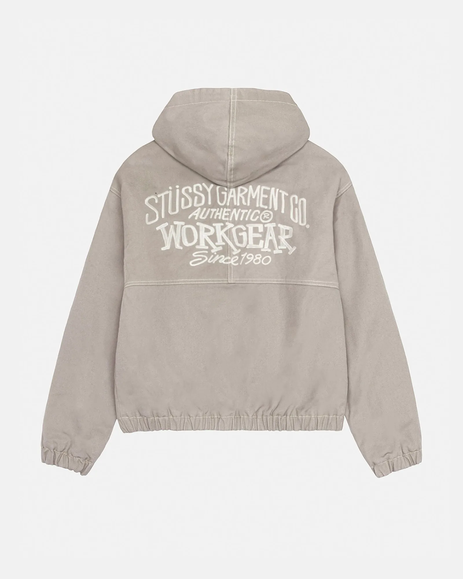 Outerwear>Stüssy WORK JACKET CONTRAST STITCH Grey