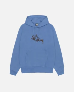 Hoodies>Stüssy WORKER HOODIE Pacific