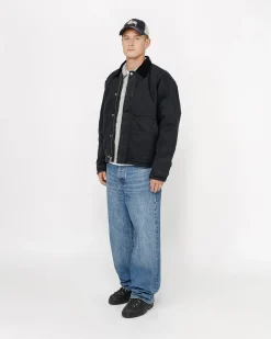 Outerwear>Stüssy WORKGEAR JACKET Black