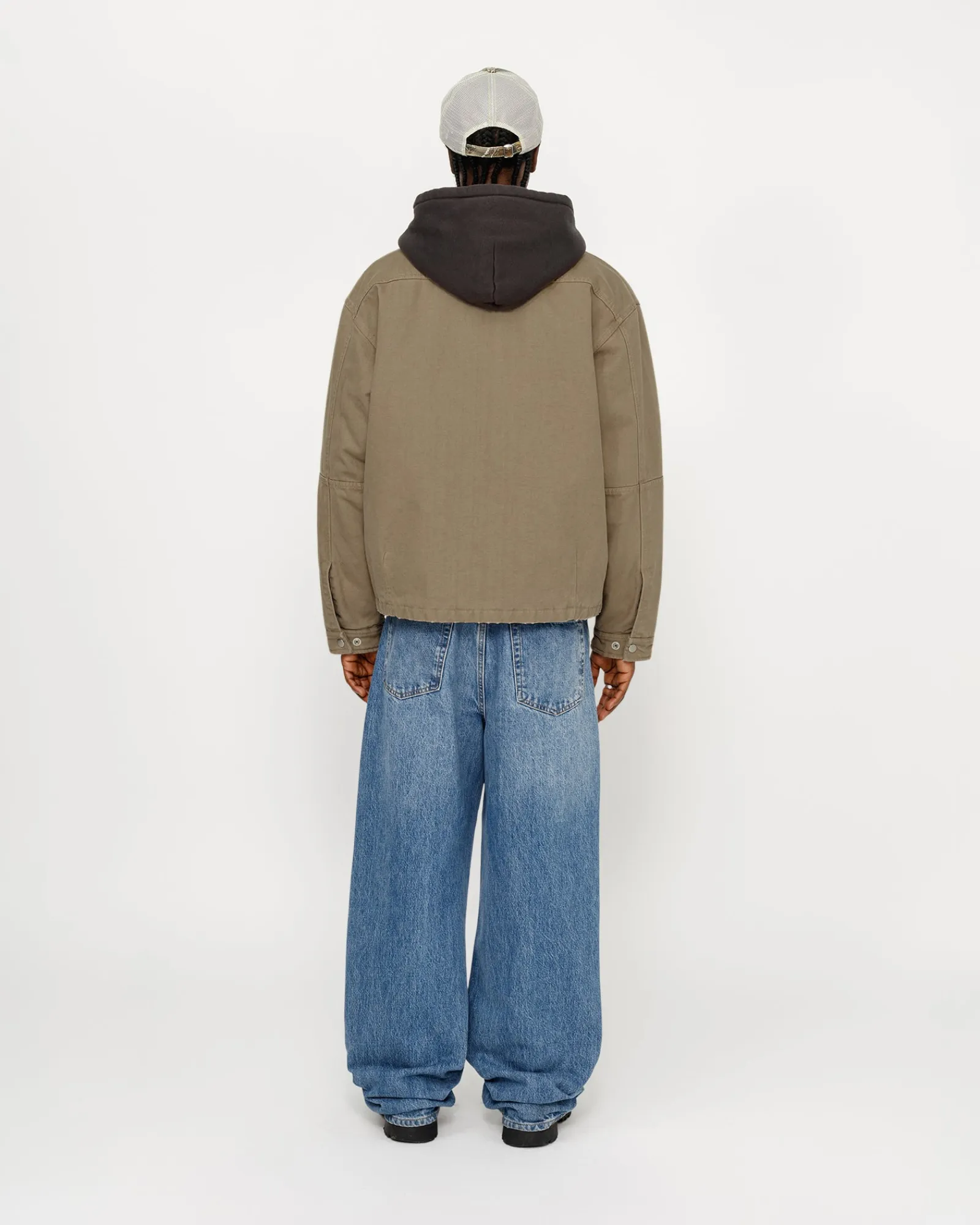 Outerwear>Stüssy WORKGEAR JACKET Khaki