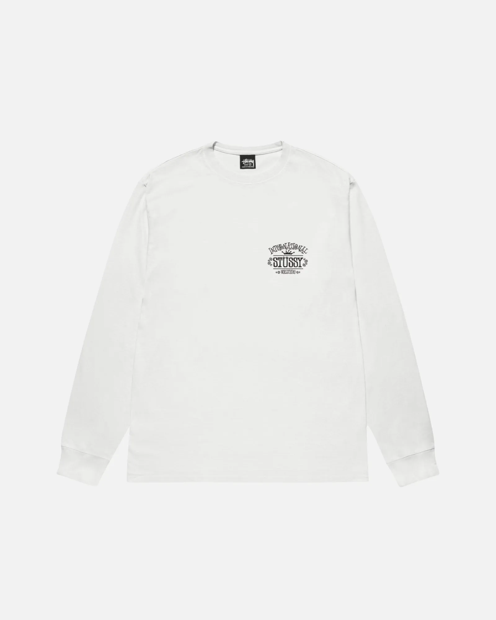 Tees>Stüssy WORLDWIDE LS TEE PIGMENT DYED Natural