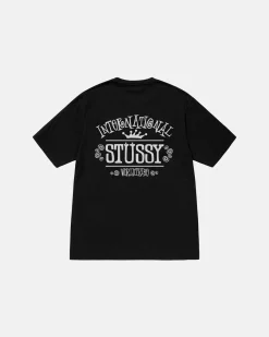 Tees>Stüssy WORLDWIDE TEE PIGMENT DYED Black