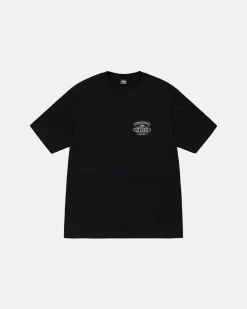 Tees>Stüssy WORLDWIDE TEE PIGMENT DYED Black