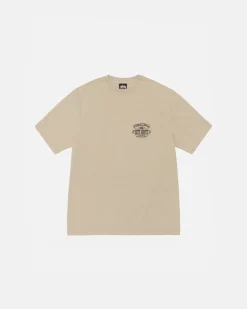 Tees>Stüssy WORLDWIDE TEE PIGMENT DYED Khaki
